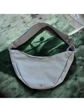 JULY Natural Everyday Crescent Crossbody Bag NEW NWOT